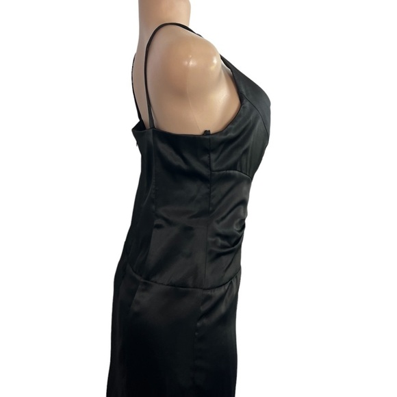 Karina Nites Black Midi Cocktail Dress - Picture 4 of 9